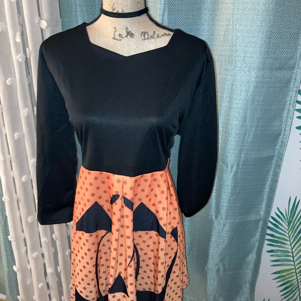 Jack-O-Lantern Halloween Dress 2X